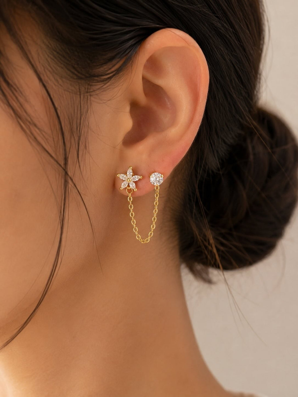 Boucle d'oreilles Bina