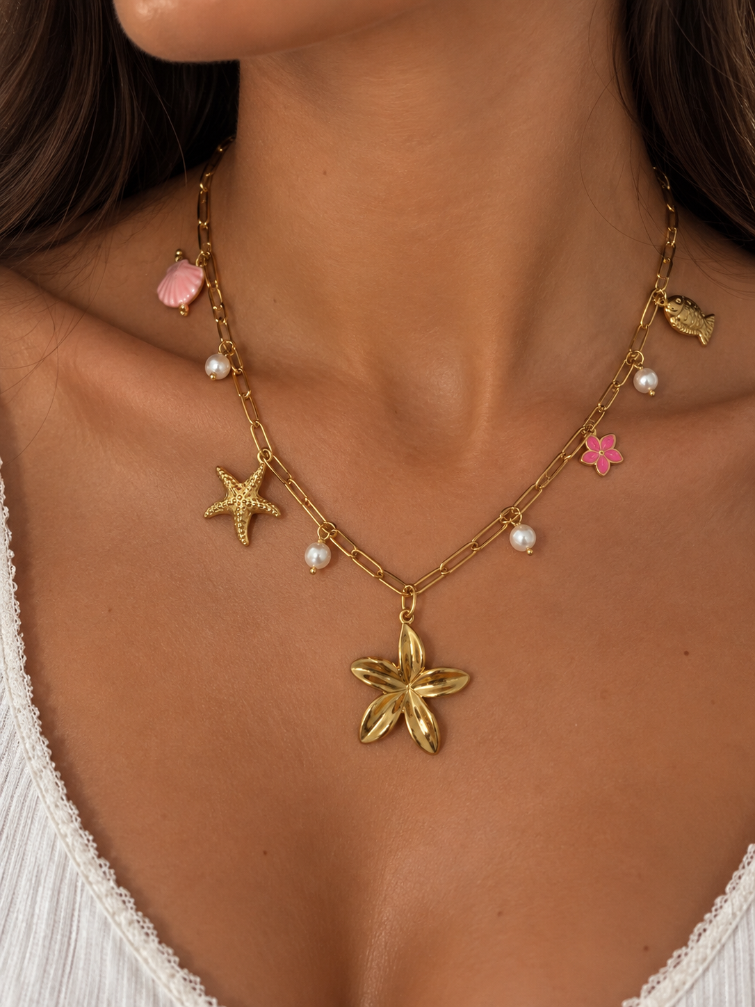COLLIER PINK